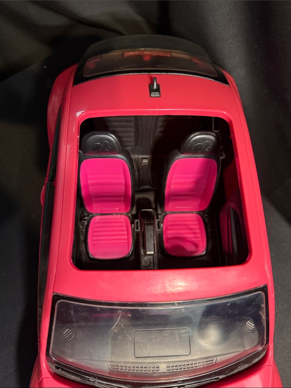 2013 Mattel Barbie Doll Volkswagen VW Hot Pink Beetle Car Bug - Picture 2 of 9